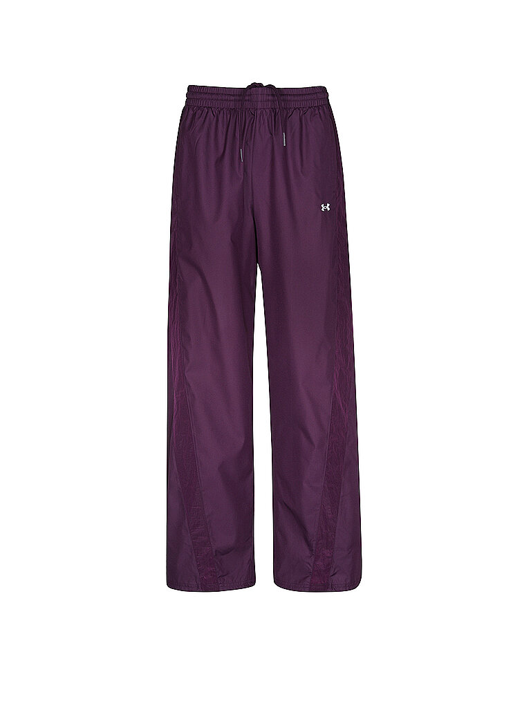 UNDER ARMOUR Damen Jogginghose UA Icon Woven lila | XL